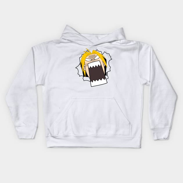 Edward Elric FullMetal Alchemist Kids Hoodie by SirTeealot